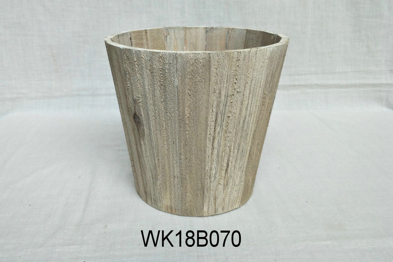 wood flower pot18