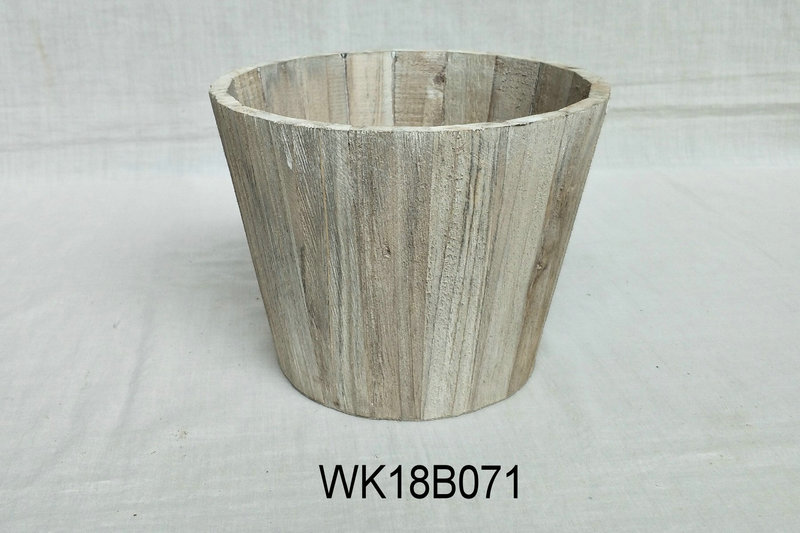 wood flower pot19