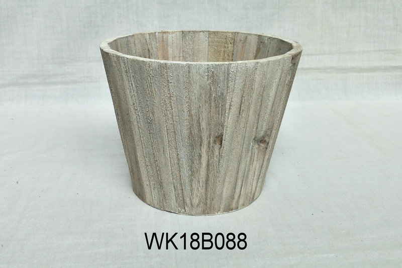 wood flower pot36