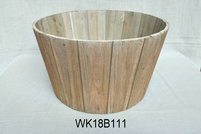 wood flower pot57